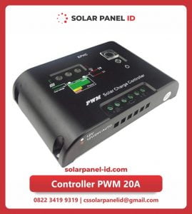 Jual dua solar charge controller 20 Ampere 12v 24v