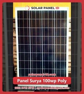 solar cell 100 wp poly