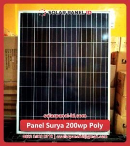 solar cell 200 wp poly