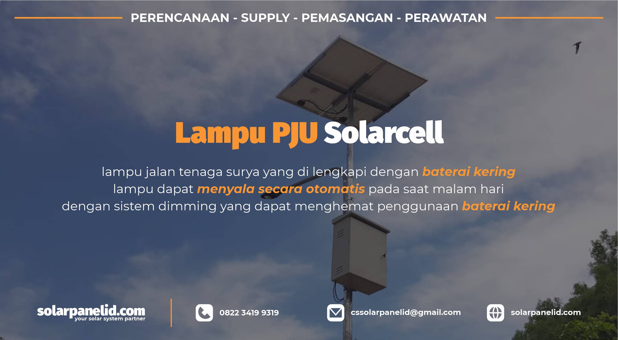 jual pju solarcell murah di surabaya