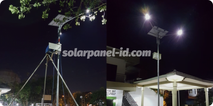 daftar harga pju tenaga surya satu set lengkap banjarmasin kalimatan selatan