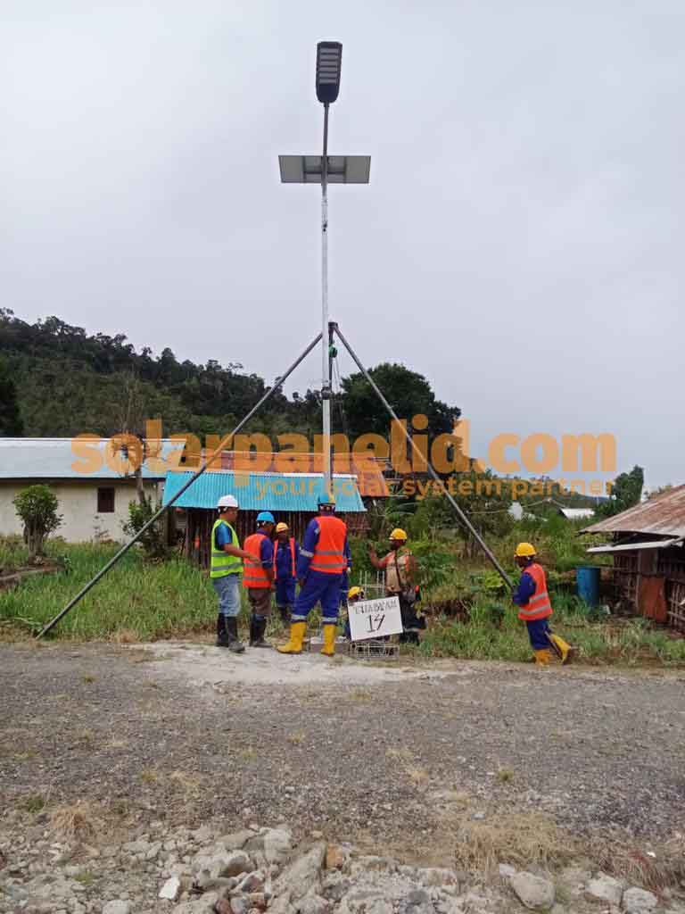 PJU Solarcell Manokwari